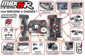 Buggy MBX8R 1/8 Nitro Kit off road