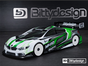 Carrosserie "M410" 1/10e TC allégée (non peinte) BITTYDESIGN