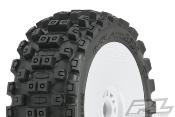 PROLINE "BADLAND MX" M2 montés-collés sur jantes blanches