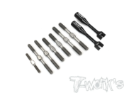 Kit de pas inverses en titane pour Losi 8ight-X T-WORK'S