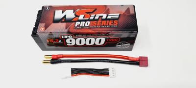 Accu Lipo 9000 120c 4S 15.2v (prises PK 5mm) +cordon DEANS/équilibrage WS-LINE
