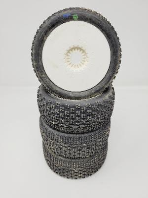 PNEUS BANDIT GOMME INTER MONTÉS SUR JANTES BLANC (4) - 2% D'USURES 6-MIK