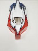 CARROSSERIE EB48 2.x ROUGE/BLANC/BLEU PEINTE POUR EB48 2.0 - 2.1 - 2.2 TEKNO-RC