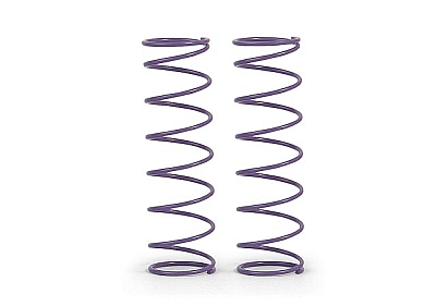 Ressorts d'amortisseurs arrières violets (0.65) (2)