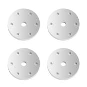 Pistons d'amortisseurs 16mm (6 x 1.4) plats (4) TEAM-ASSOCIATED