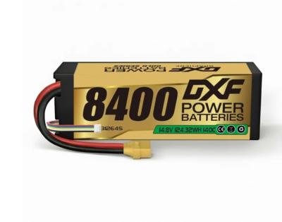 Lipo batterie 4S 14.8V 8400mAh 140C GoldSeries XT90 DXF-POWER