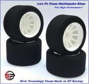 Pneus mousse 1/8 On Road ARR. (choix de shore) SP RACING
