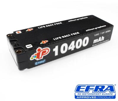 Accu Lipo HV MC4 10400mAh 120C 7.6V Long Runtime Graphene Stick Pack  IP