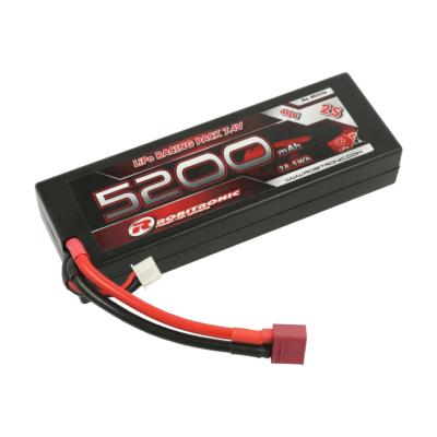 Accu Lipo 2S 5200 mAh 40C prise DEAN - ROBITRONIC