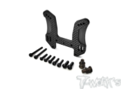 Support d'amortisseur avant carbone 5mm pour MP10 TKi2 T-WORK'S