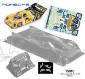 Carrosserie 1/10e PORSCHE P956 "NEW MEN" (non peinte) TEAM C