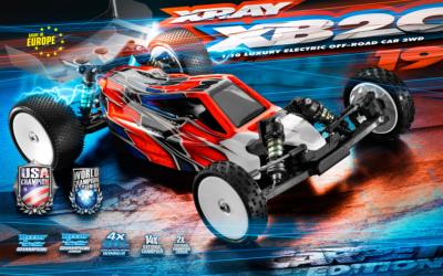 Pices dtaches et options 1/10e TT X-Ray XB2 2019 et antrieur