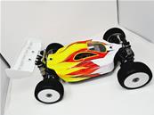 Carrosserie VSE Jaune/Rouge/Blanc peinte pour Hobao VSE