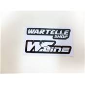 Stickers Wartelle Shop/ WSLine 71x45(différentes couleurs)