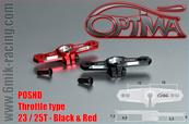 Palonnier de gaz Optima verrouillable 25T rouge