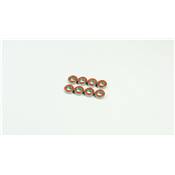 Set de roulements 6x12x4 mm étanche rouge (8pcs) SWORKZ