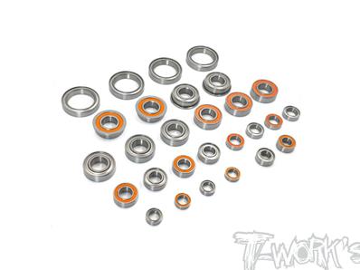 Kit complet de roulements étanches pour Associated RC8B3.1 (24pcs) T-WORK'S