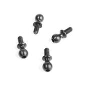 Ball Stud (5.5mm, long neck, 6mm thread, 4pcs) TEKNO-RC