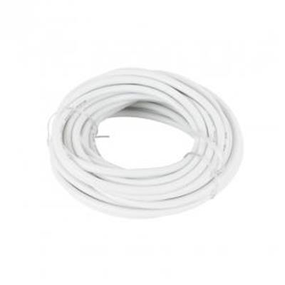 Fil silicone gauge 12 blanc (le mètre) WS-LINE