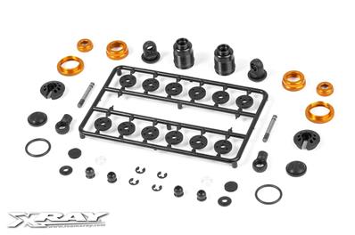 Set complet d'amortisseurs T4 - Orange X-RAY