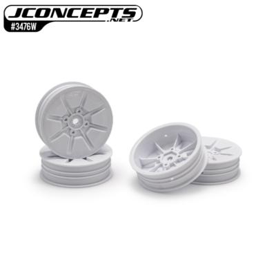 Jantes Avant "PIONEER" 2.2" Slim Hex 12mm pour B7.1/YZ2/XB2/LD3/22X (2 paires) (choix de couleurs) J-CONCEPTS