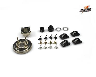 Embrayage complet 4 points acier 34mm (volant, masselottes, ressorts, écrou) THUNDER-INNOVATION