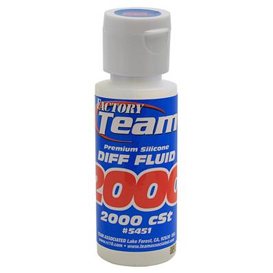 Huile silicone 2000cst (60ml) TEAM-ASSOCIATED