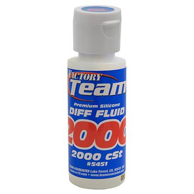 Huile silicone 2000cst (60ml) TEAM-ASSOCIATED