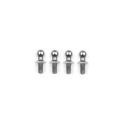 Rotules argent 3.9mm (4) RC10 TEAM-ASSOCIATED