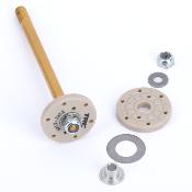 Pistons d'amortisseurs à clapet 6x1.2 + 2x1.2 plat (2) TRC
