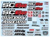 Stickers Associated SC6.2 Team Associated