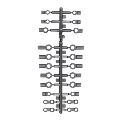 Lot de chappes plastique B7.1 TEAM-ASSOCIATED