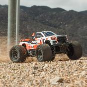 Monster GRANITE MEGA 665 4x4 RTR Brushed ORANGE (prévoir accu/chargeur)  ARRMA