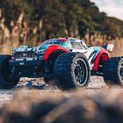1/0 VORTEKS 4X4 3S BLX Stadium Truck RTR, Rouge ARRMA