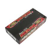 Lipo REDLINE 2.0 Shorty 2S HV 7.6V 130C 4000 mAh 5mm faible hauteur GENS ACE