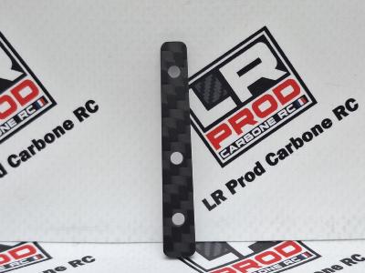 Plaque renfort chassis arriere 1mm (2) pour MP11 LR PROD