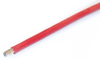 Cable Silicone 2.5mm2 dia 3.0mm - rouge ROBITRONIC