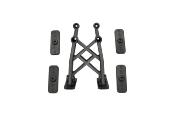 Support d'aileron V2 SRX8 Pro/SRX8-T SERPENT RACING