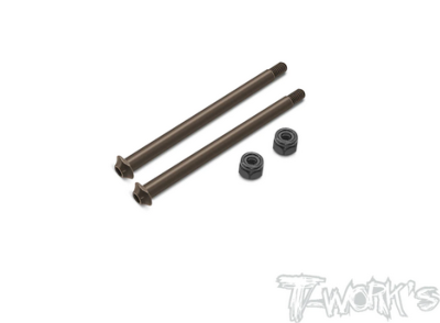 Axes de fusées arrières verrouillables pour Kyosho MP10 (la paire) T-WORK'S