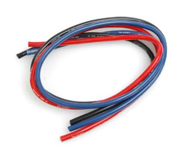 Fil silicone gauge 12 (rouge/noir/bleu) CORE-RC