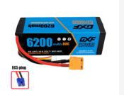 Lipo batterie 4S 14.8V 6200mAh 80C EC5 DXF-POWER