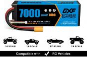 Lipo batterie 4S 14.8V 7000mAh 100C XT90 "BLUE" DXF-POWER