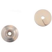 Rondelles de support d'aileron désaxées aluminiums (2) MUGEN