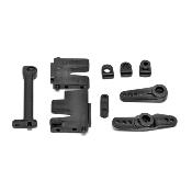 Palonniers plastiques et support de servo 10SC HOBAO RACING