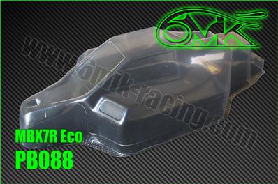 Carrosserie lexan pour MBX7-R Eco (non-peinte) 6-MIK