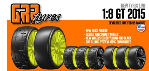 Pneus 1/8e rally-game GRP Racing