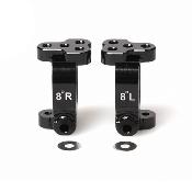 Etrier de direction Alu 8° D/G SB401 PR RACING