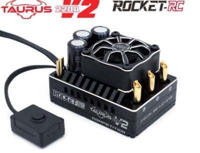 Variateur 1/8eme TS220A V2 Noir/Argent 2-4S SURPASS HOBBY