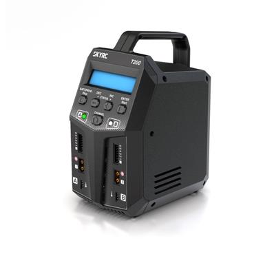 Chargeur T200 AC/DC DUO LiPo 1-6s 12A 2x100W