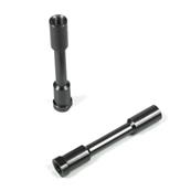 Steering posts aluminium gun-metal TEKNO-RC